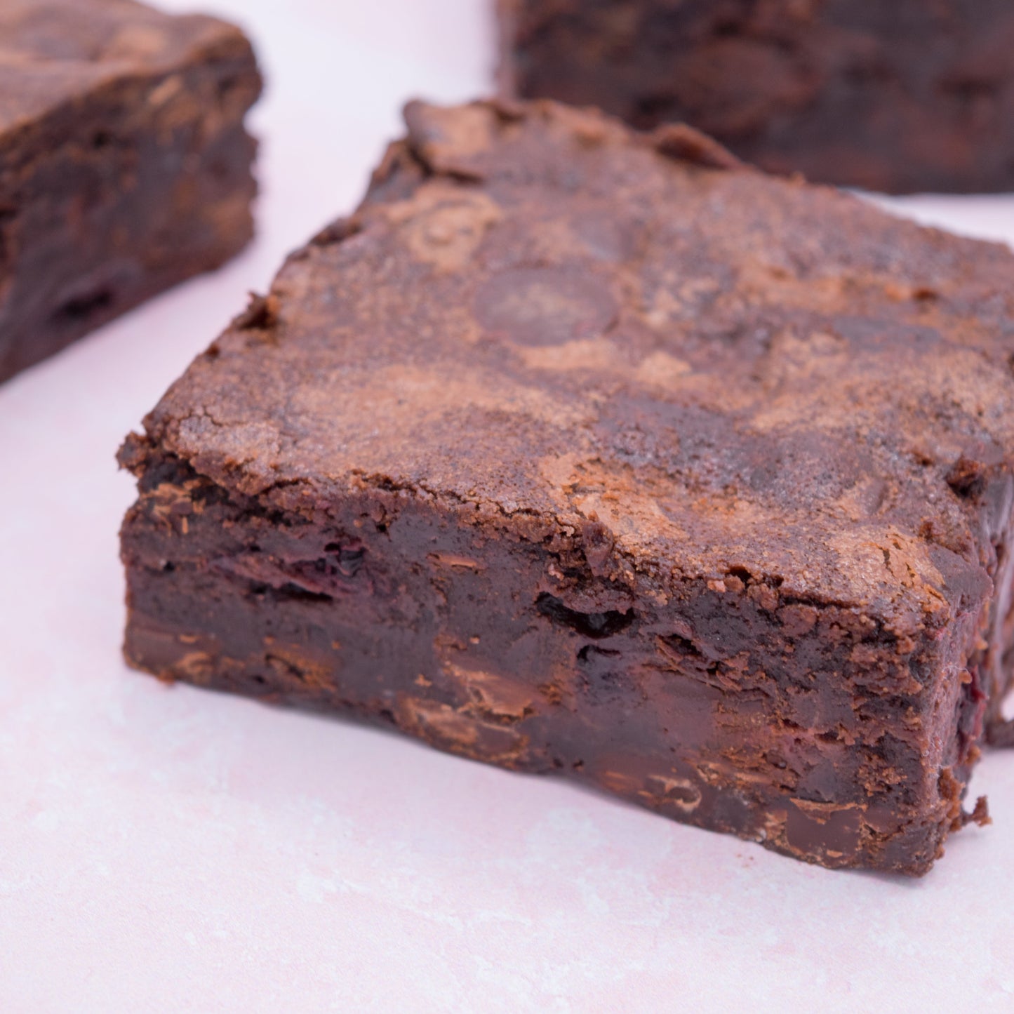 Roasted Cherry Brownie
